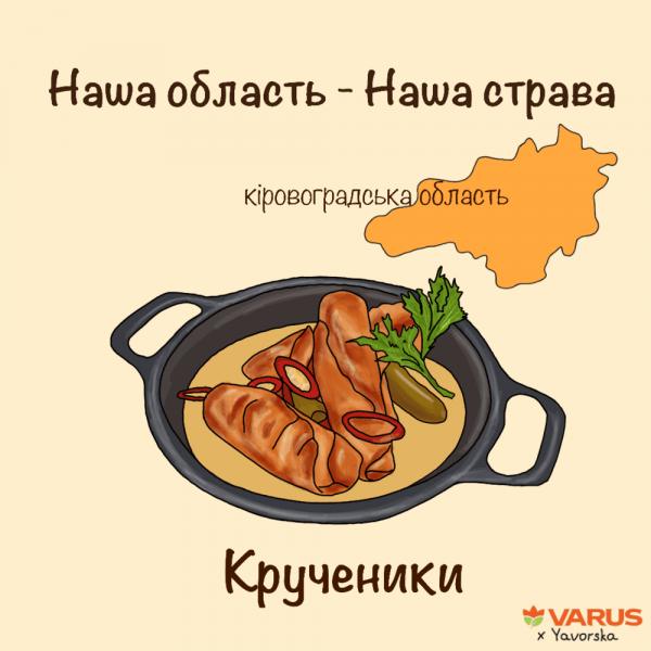 В Україні створили гастрономічну карту у розрізі областей (фото)