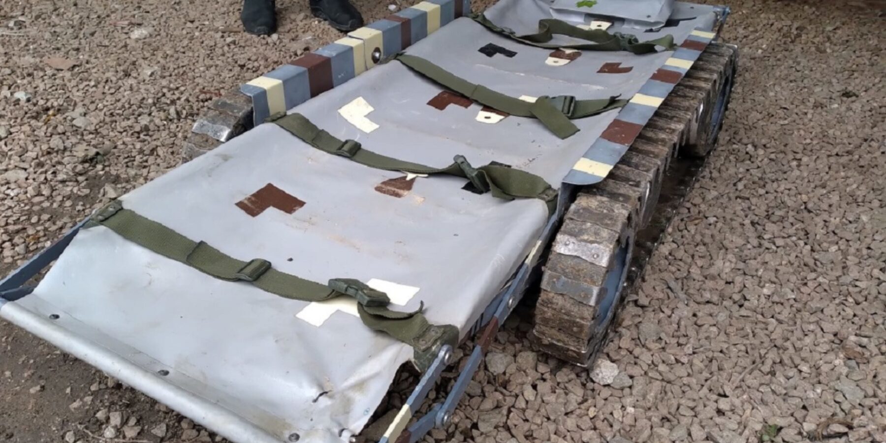 Переселенець із Слов’янська створив електроноші для транспортування поранених