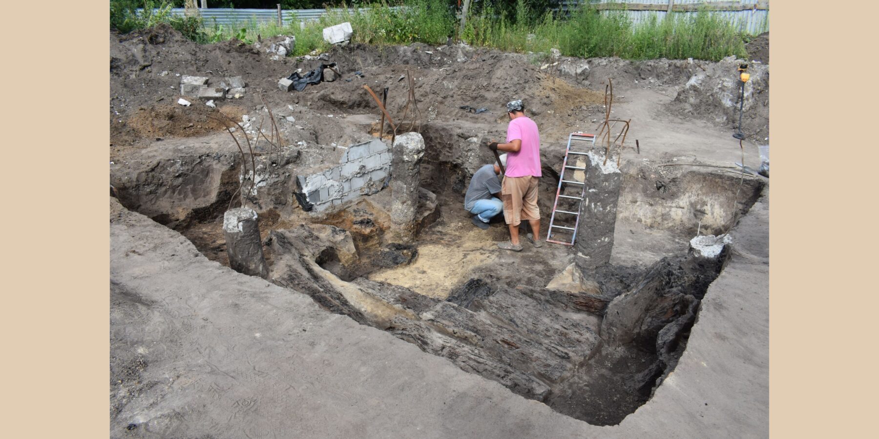 У Черкасах археологи виявили середньовічну продуктову комору