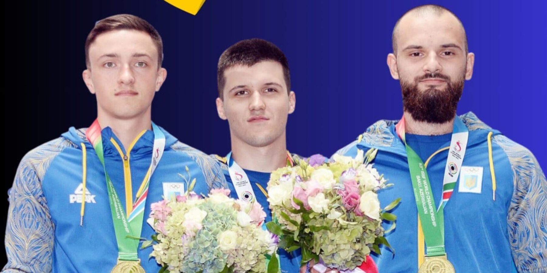 Українські спортсмени здобули “золото” на чемпіонаті світу з кульової стрільби