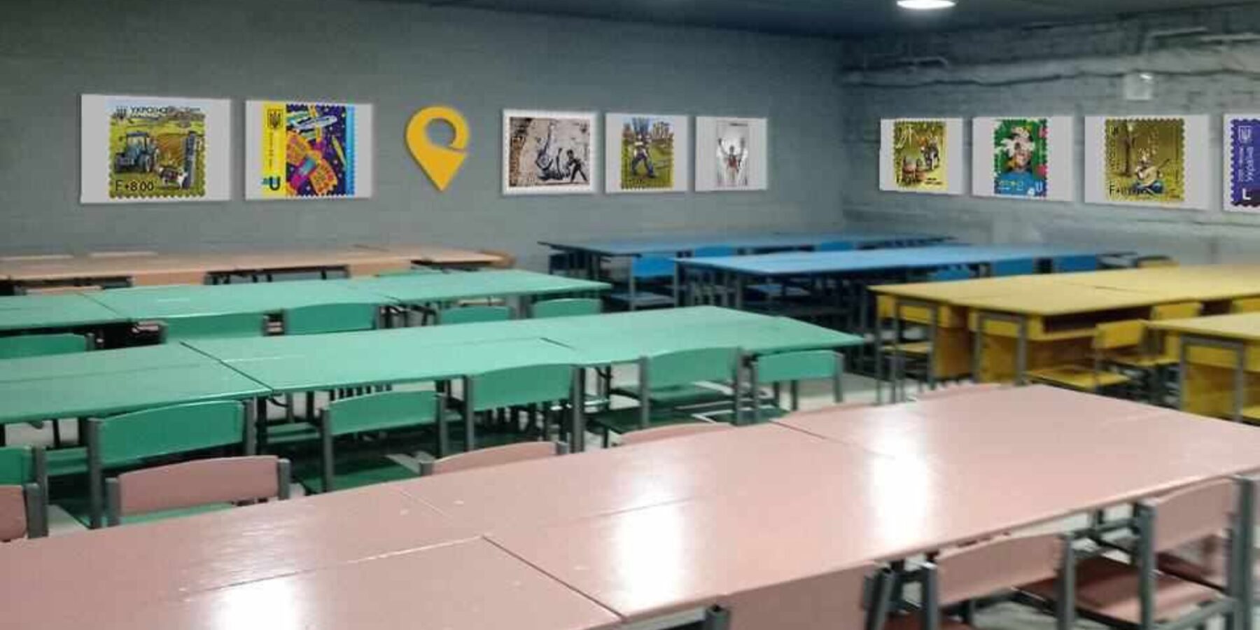На Сумщині відремонтували шкільне укриття за гроші від продажу марки "ПТН ПНХ"