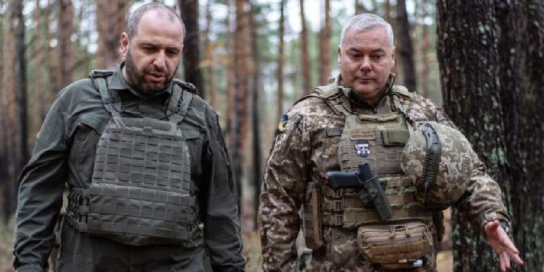 Рустем Умєров та Сергій Наєв обговорили готовність протистояти атакам ворога на північному напрямку