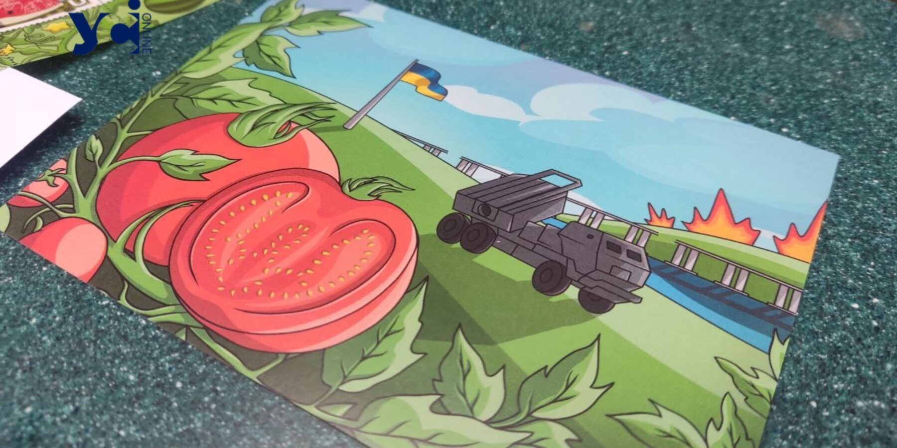 Українські науковці показали колекцію поштових марок та карток, приурочених визволенню Херсона