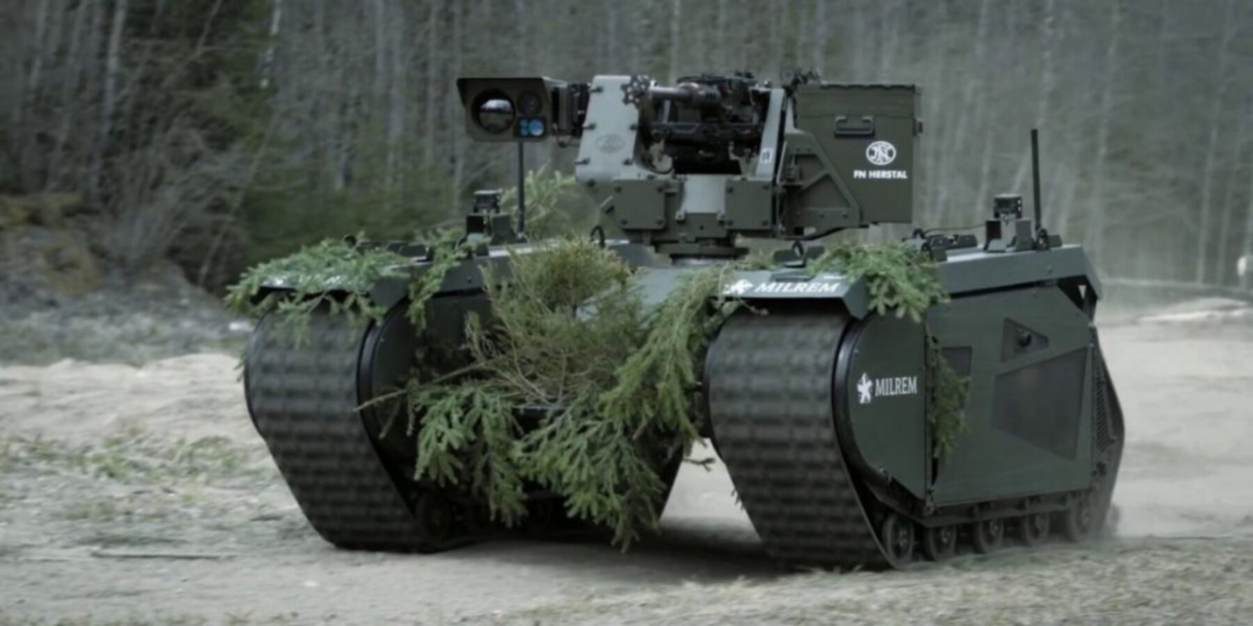 Українські військові отримали багатоцільові роботизовані гусеничні платформи THeMIS