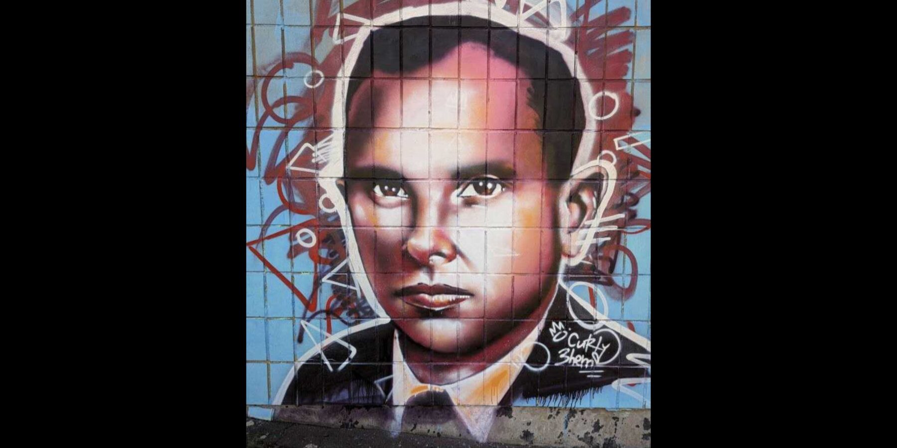 У Києві створили мурал, присвячений Степану Бандері