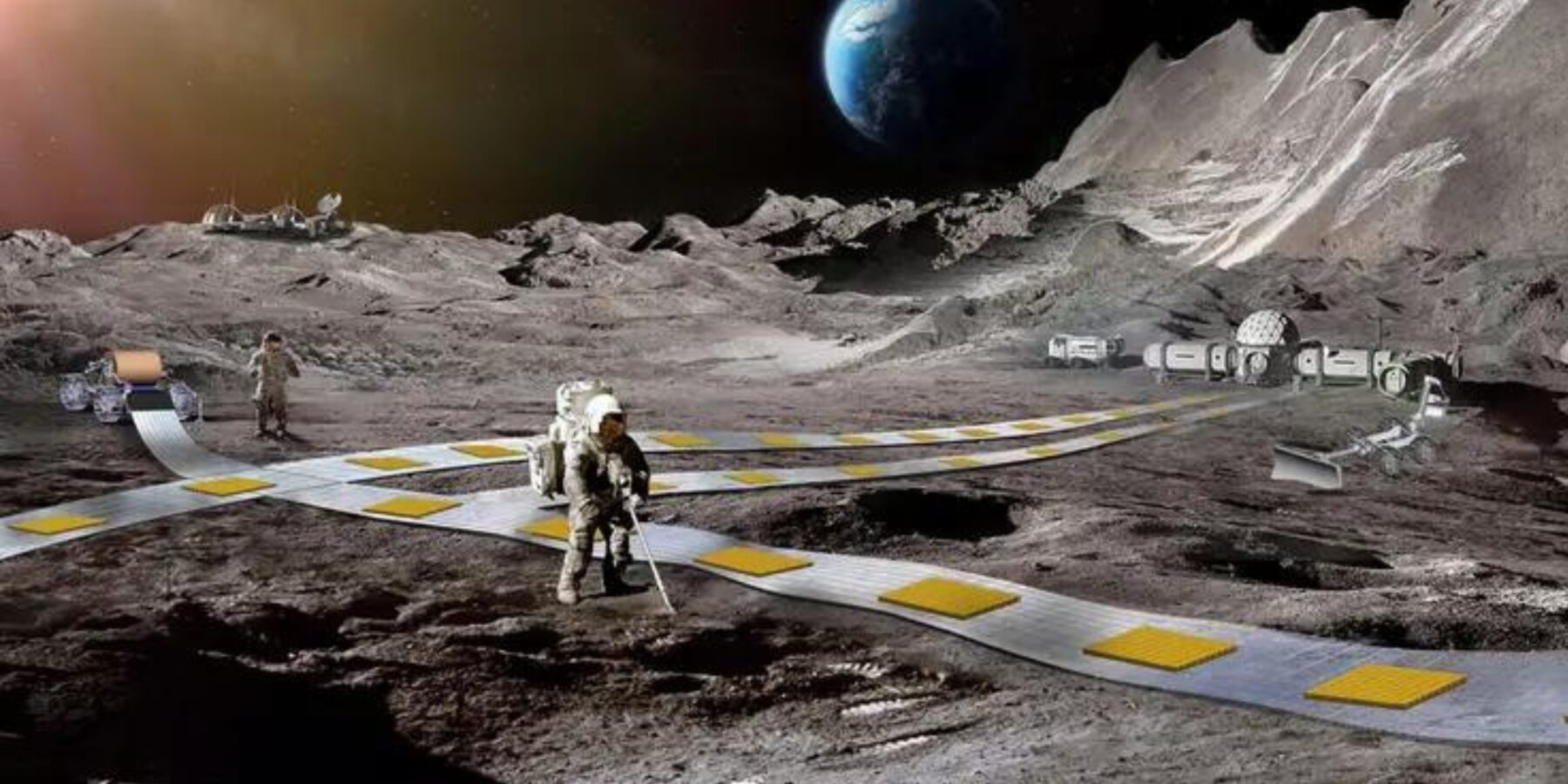 NASA збудує залізницю на Місяці