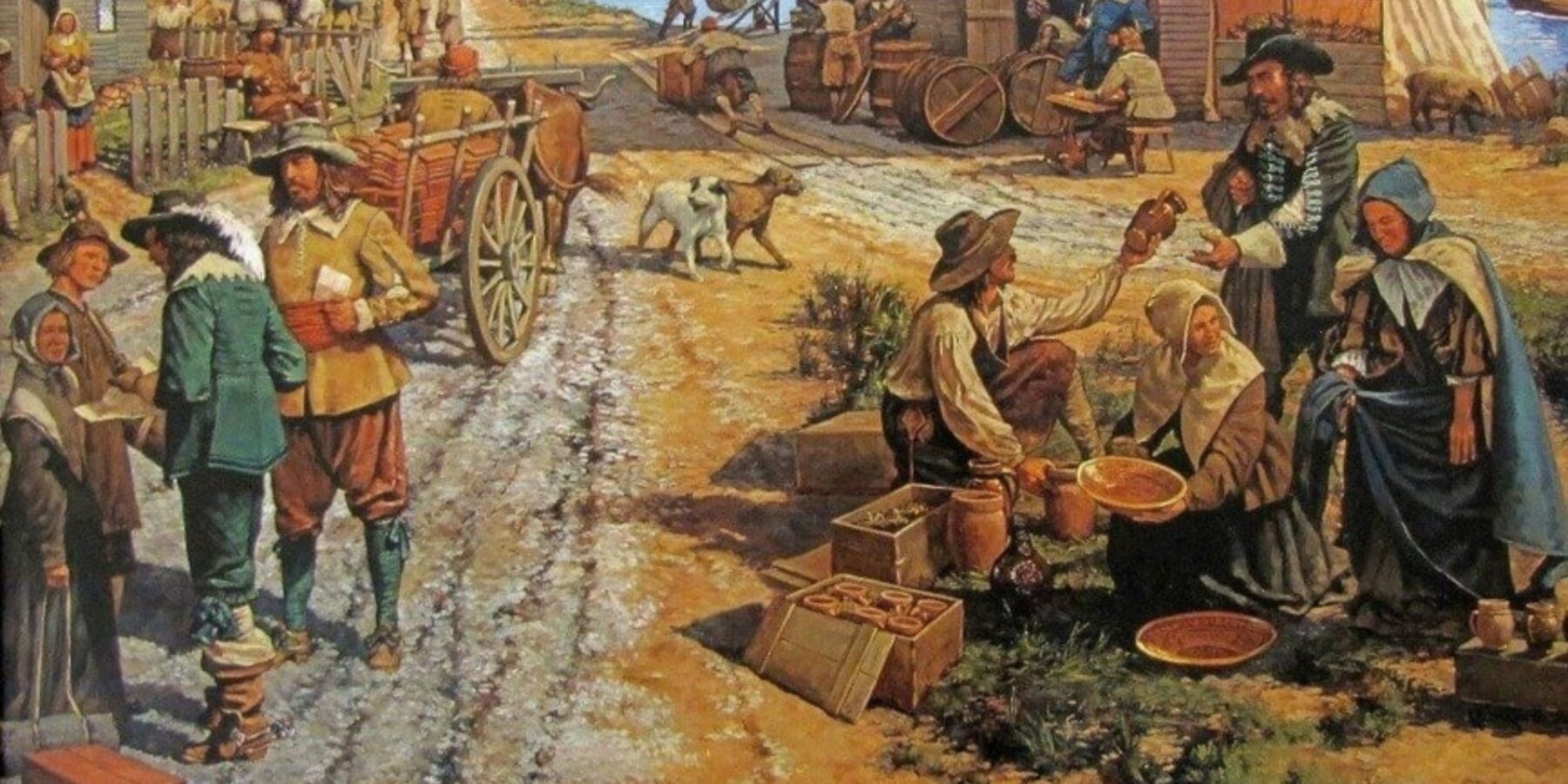 Вчені встановили, що перші англійські поселенці їли собак у період голоду