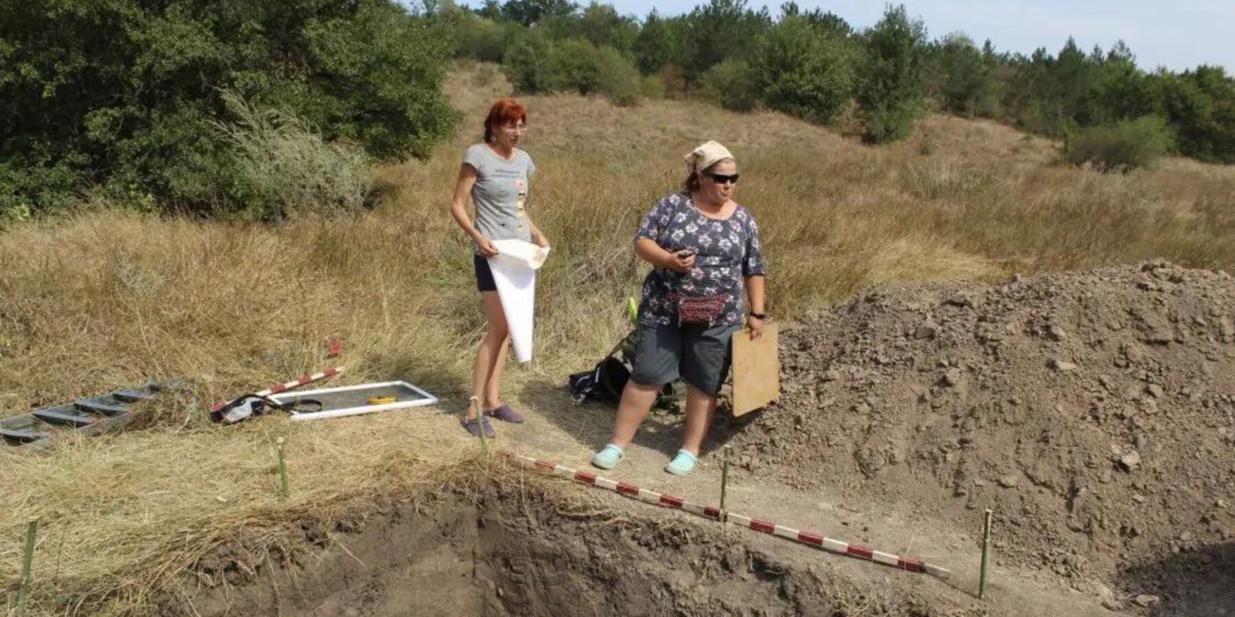 Поблизу Дніпра знайшли нове гончарне горно аланів VII століття