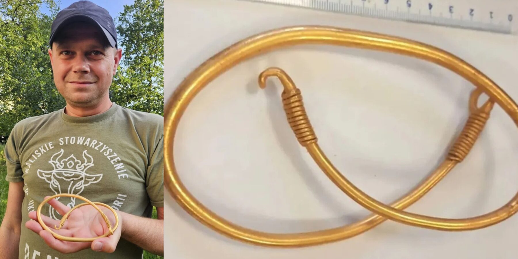 У Польщі знайшли золоте намисто, яке належало готам