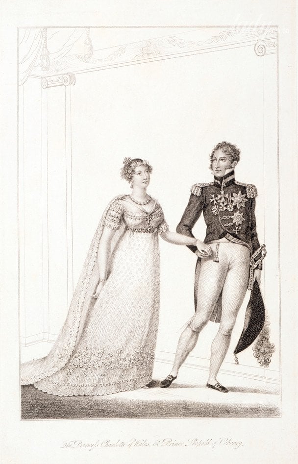 Вчені показали весільну сукню доньки короля Георга IV