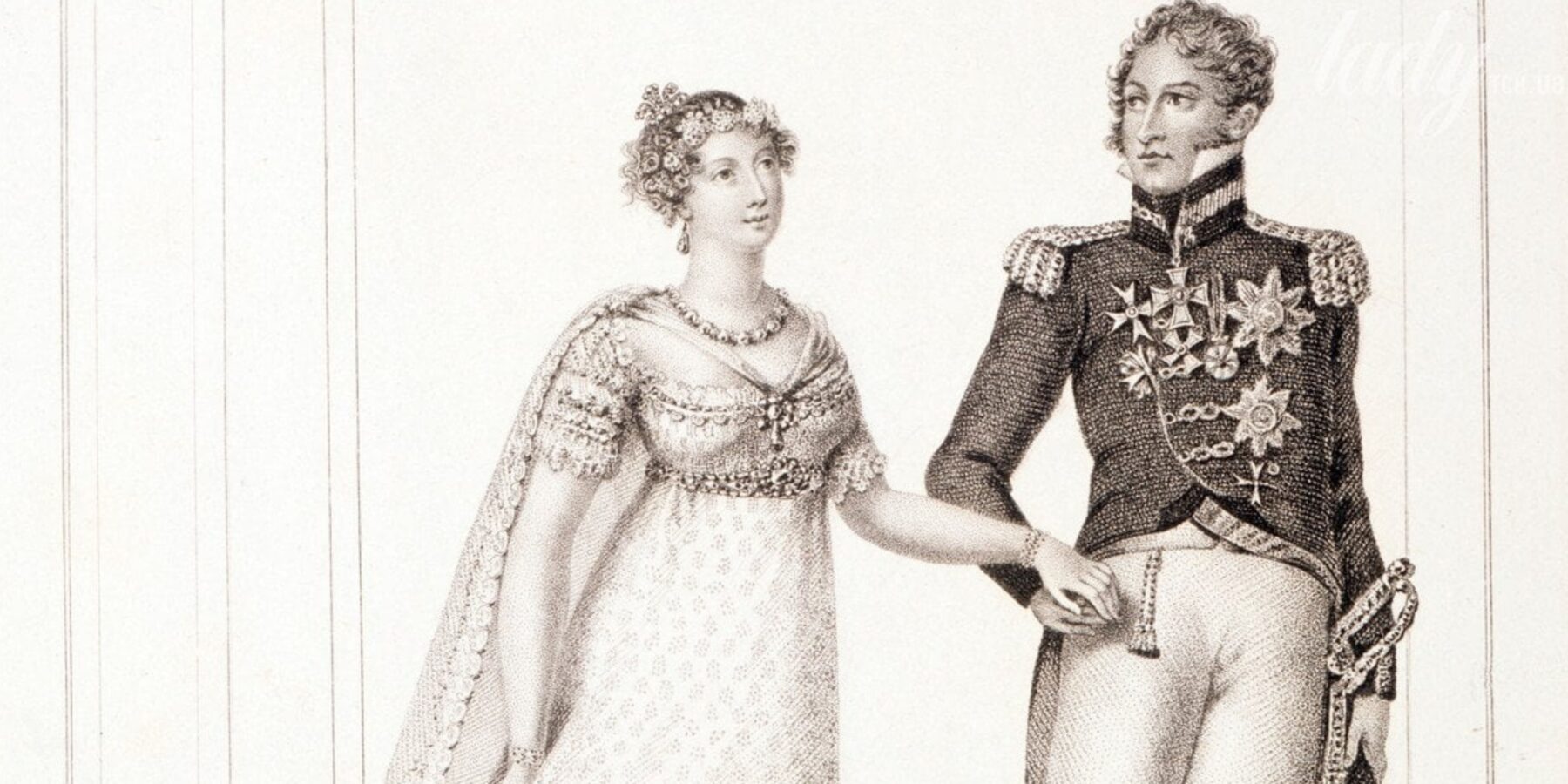 Вчені показали весільну сукню доньки короля Георга IV