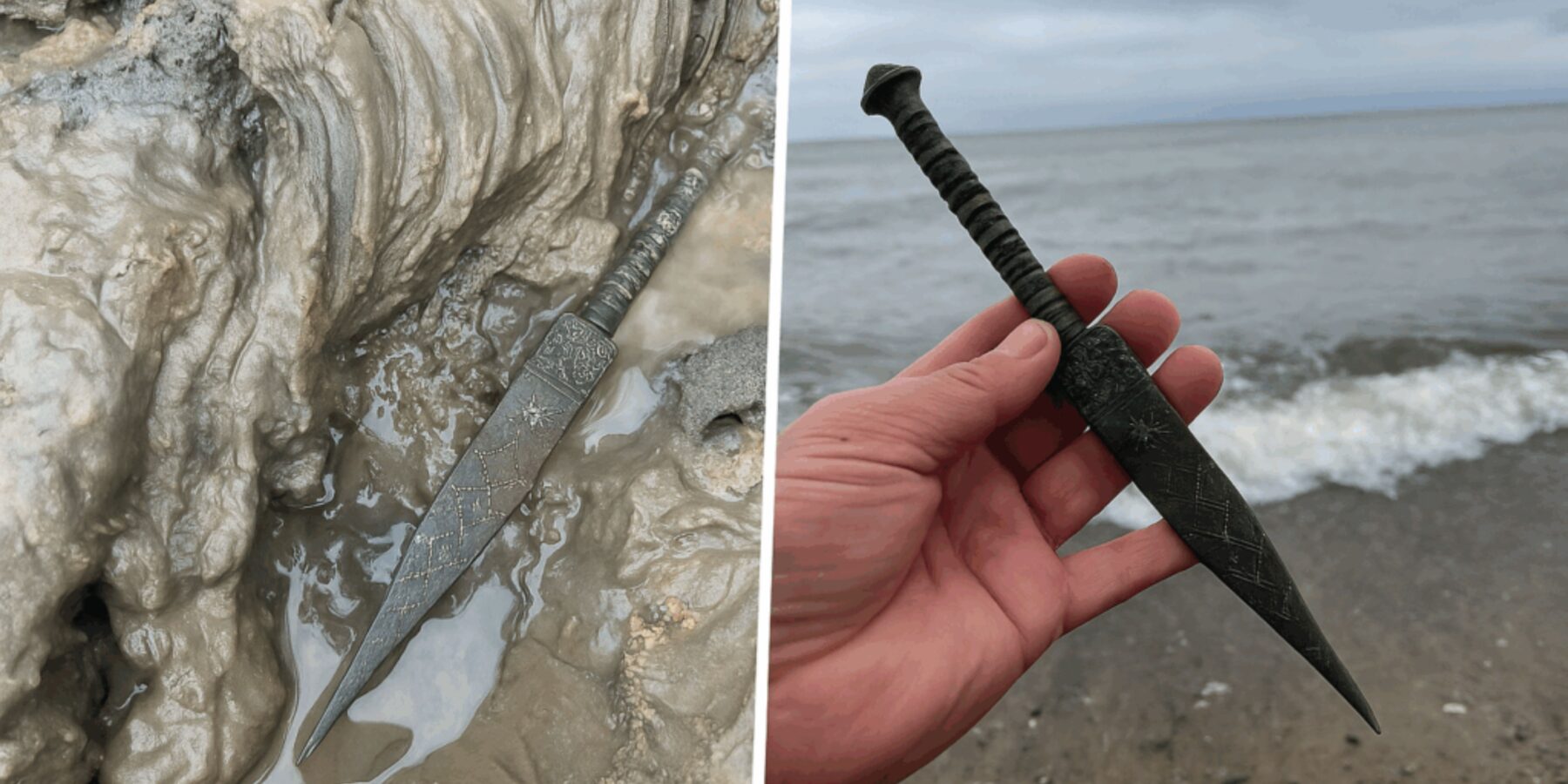 У Польщі знайшли унікальний 2800-річний кинджал із зображенням небесних тіл