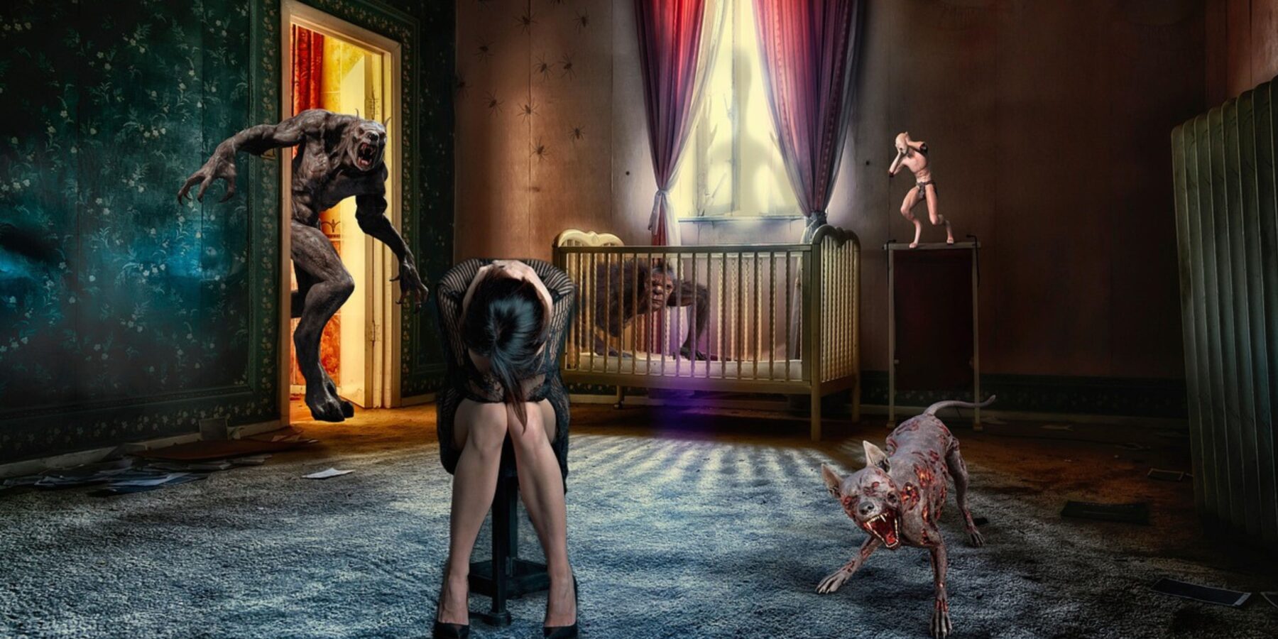 Вчені встановили, чому люди бачать монстрів у темряві Вчені встановили, чому люди бачать монстрів у темряві