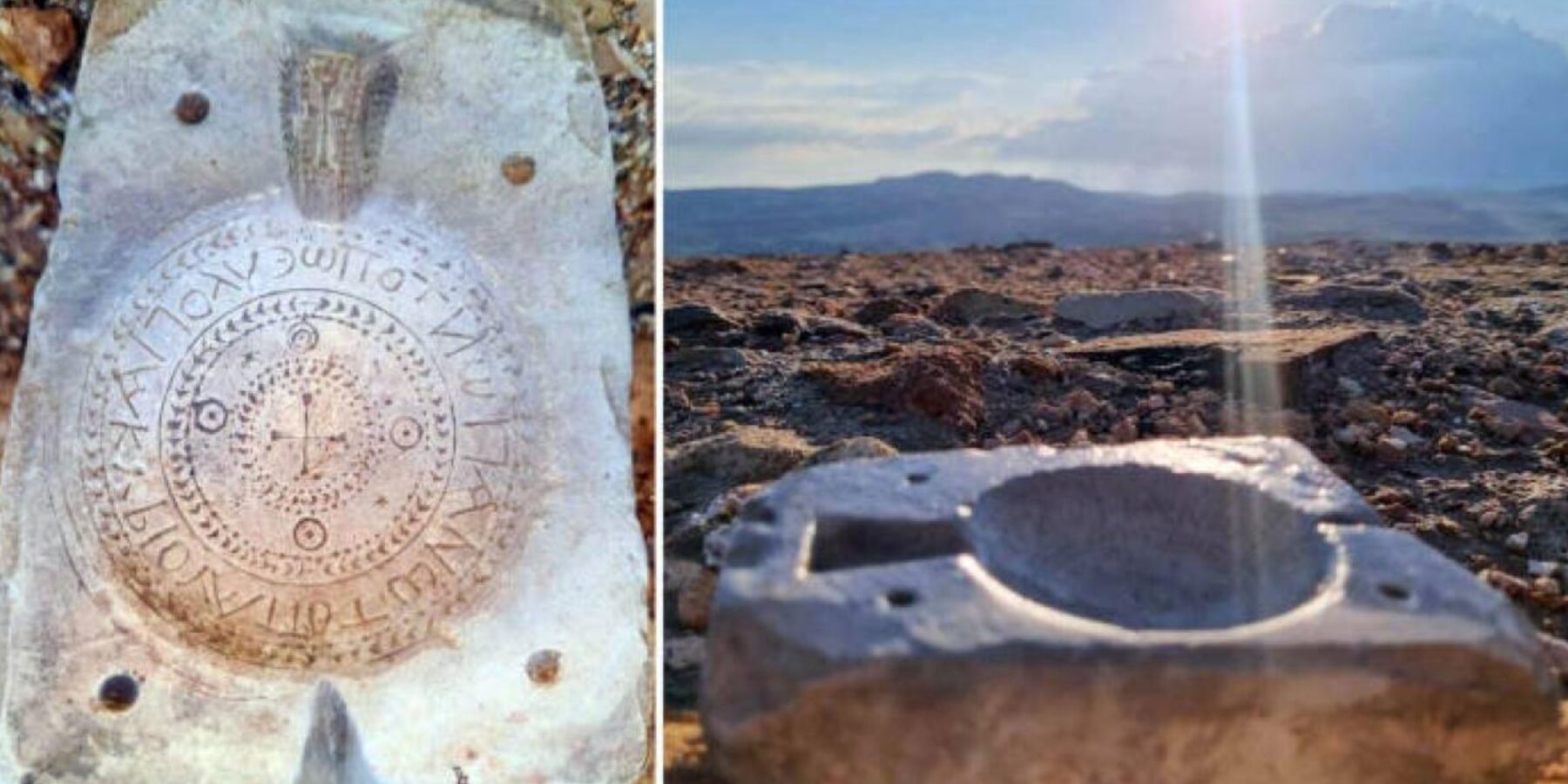 В Юдейській пустелі знайшли 1400-річну форму для створення паломницьких фляг