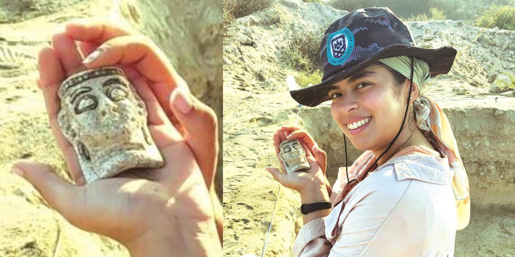 У Бахрейні знайшли унікальну 3300-річну фаянсову маску