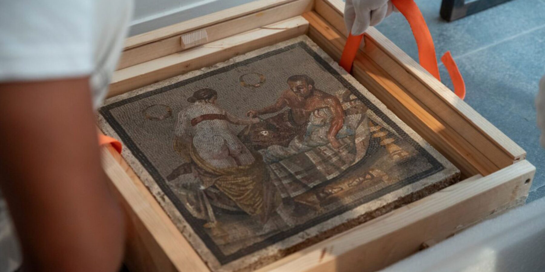 Археологи відновили історію викраденої римської мозаїки з Рокка ді Морро