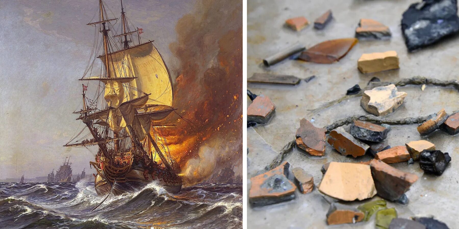 Науковці підняли таємниці вибуху «Dannebroge» після 225 років