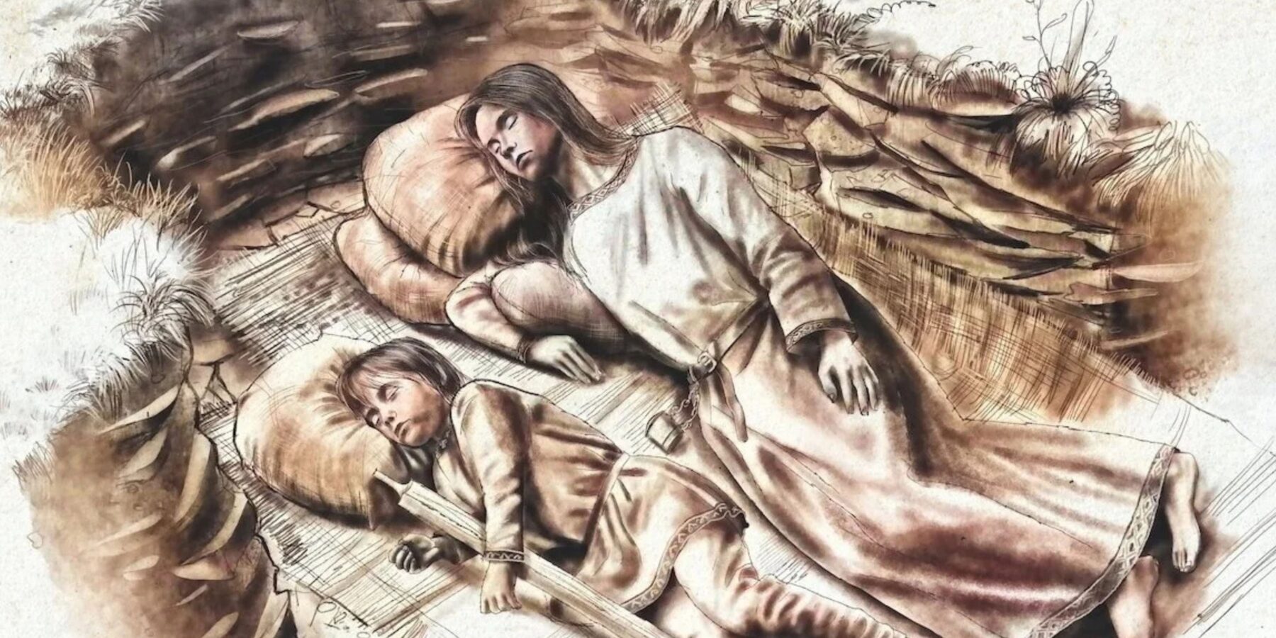 Давні ДНК розкрили таємницю англосаксонського поховання