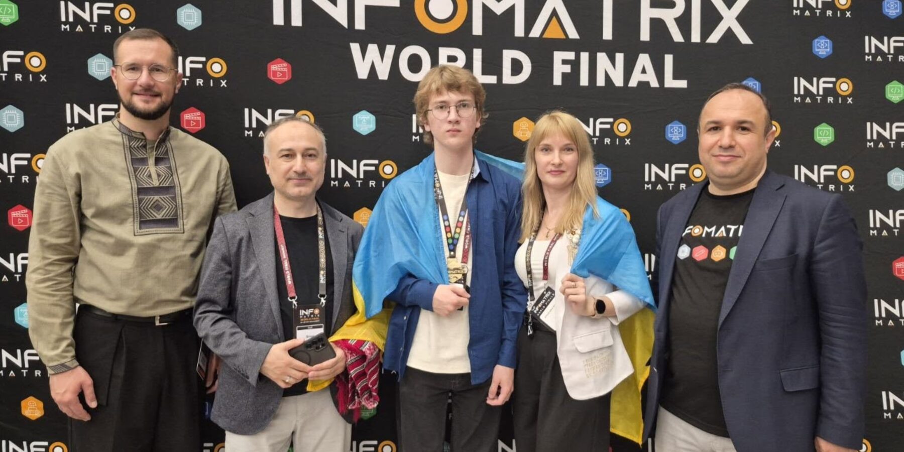 Учень із Сумщини здобув золото на світовому фіналі INFOMATRIX 2026