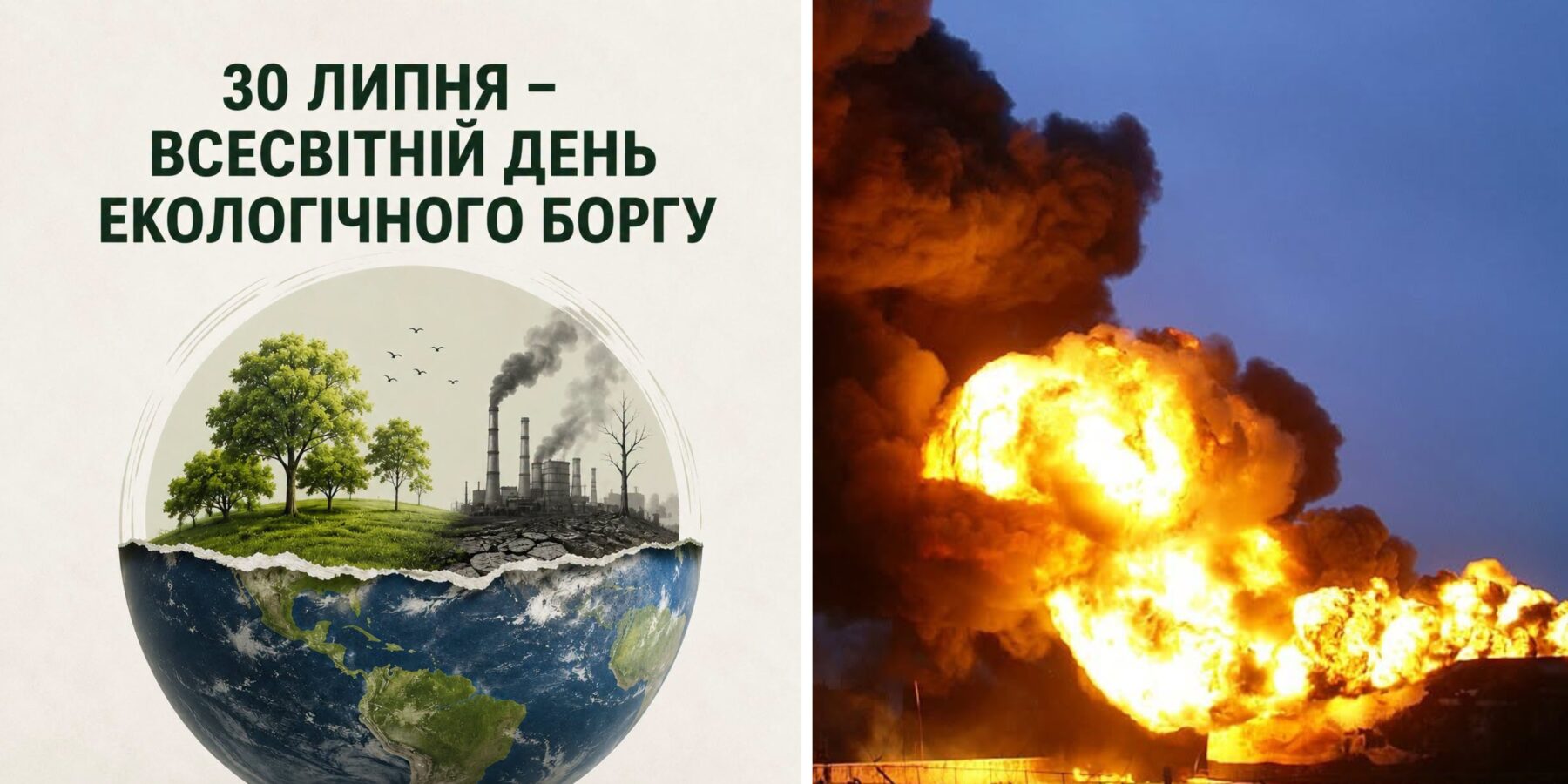 Всесвітній день екологічного боргу: людство живе «в кредит» природи