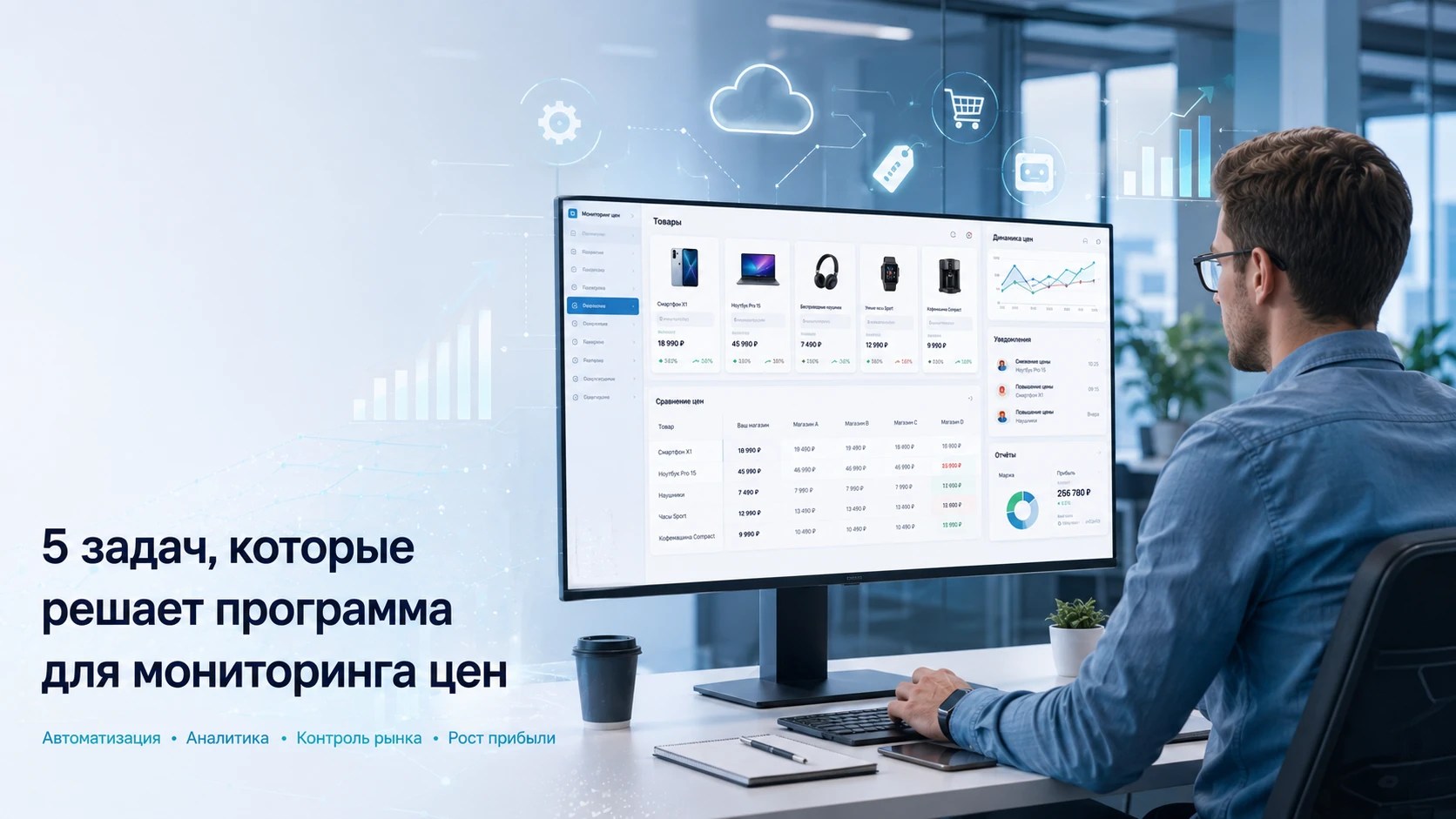 Программа для мониторинга цен: 5 ключевых задач e-commerce